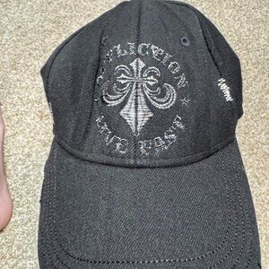 Affliction Men's Black and Grey Hat